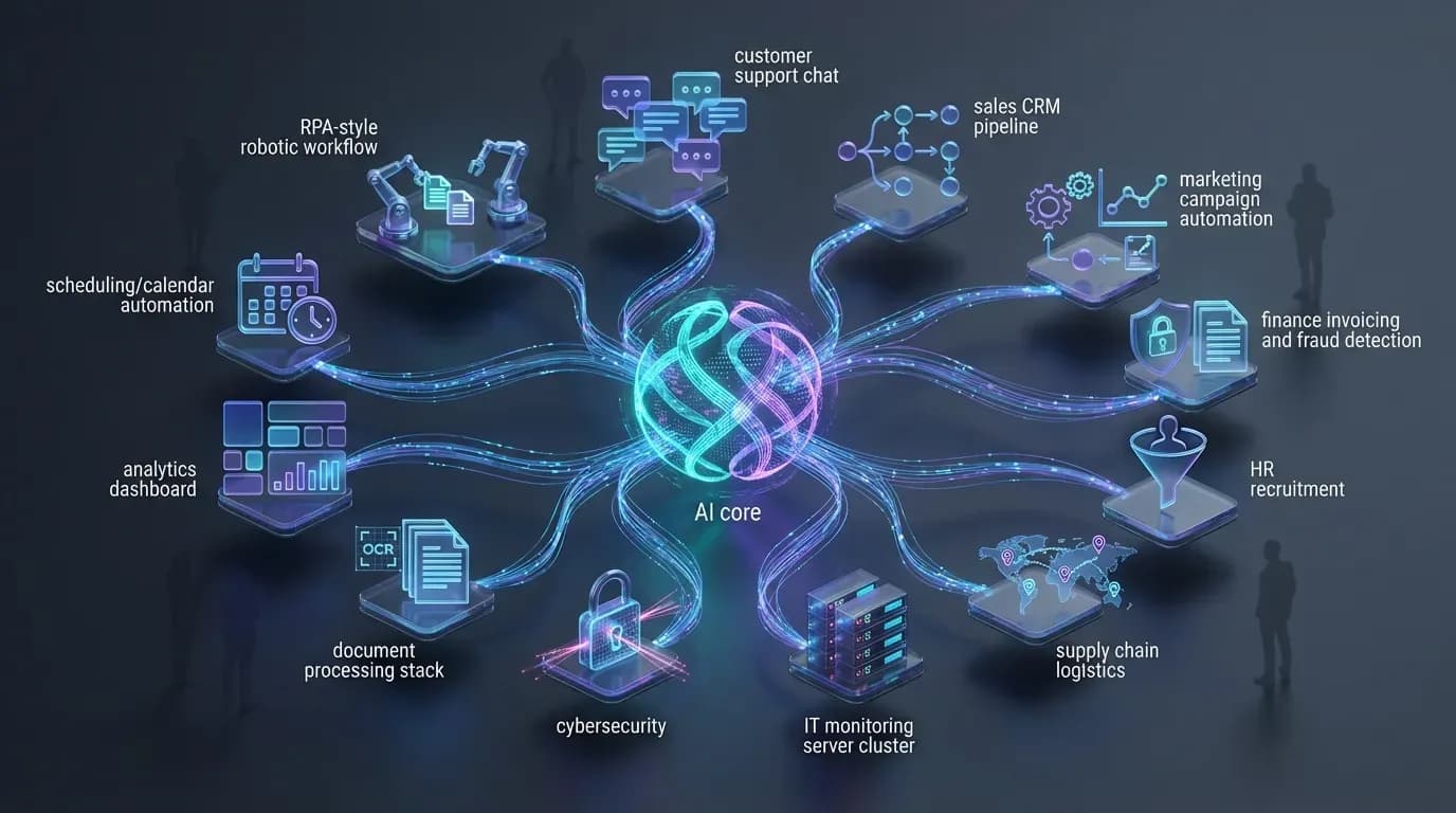 AI Agent’lar Nerelerde Kullanılır? İşletmeler İçin 12 Gerçek Kullanım Senaryosu